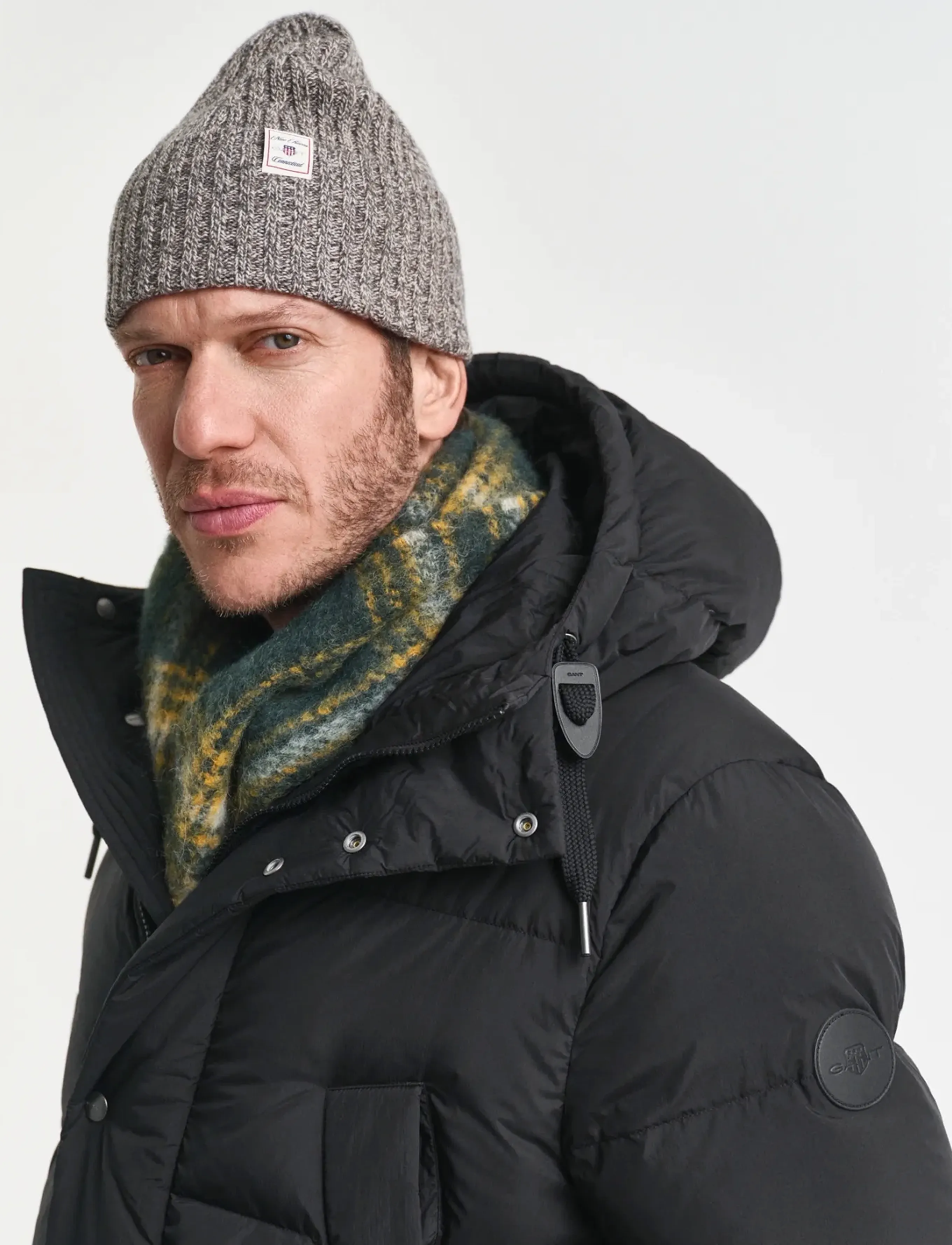 Gant - DOWN PUFFER PARKA - fodrade jackor - black - 5