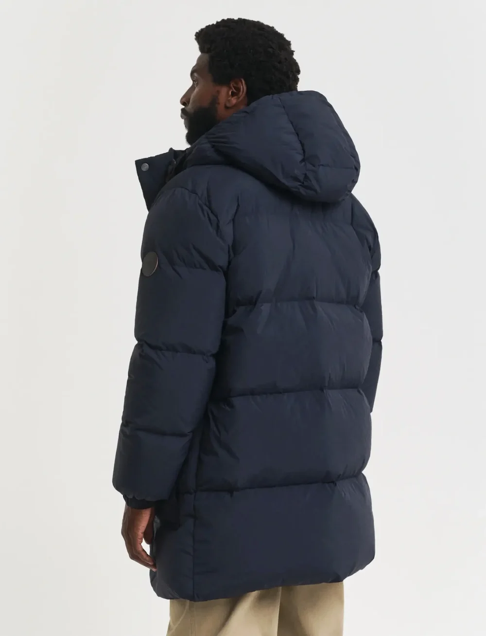 GANT - DOWN PUFFER PARKA - forede jakker - evening blue - 4