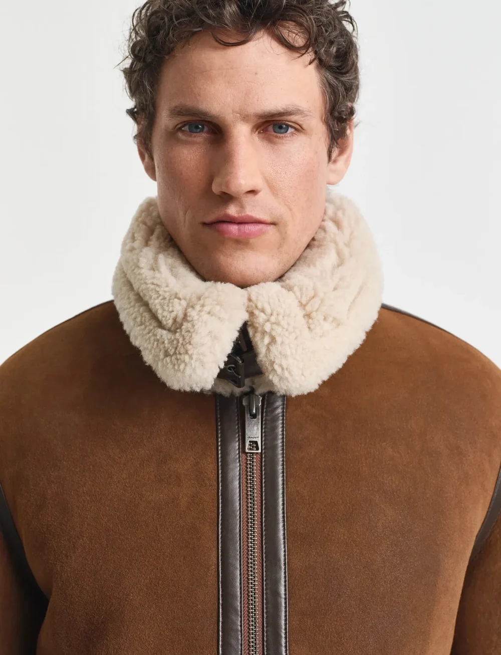 GANT - SHEARLING JACKET - herbstjacken - mahogany brown - 5