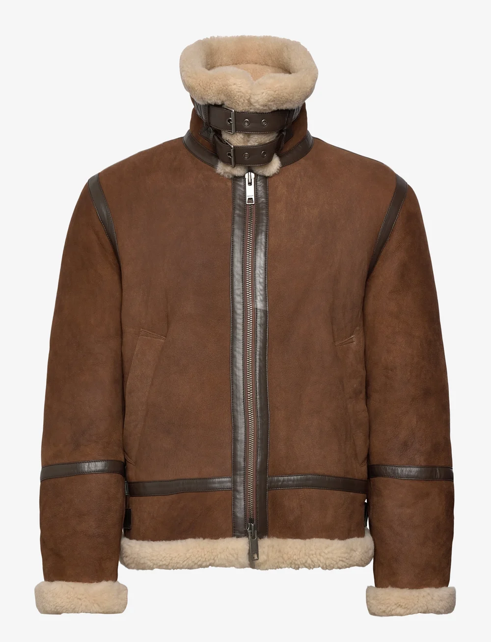 GANT - SHEARLING JACKET - herbstjacken - mahogany brown - 3