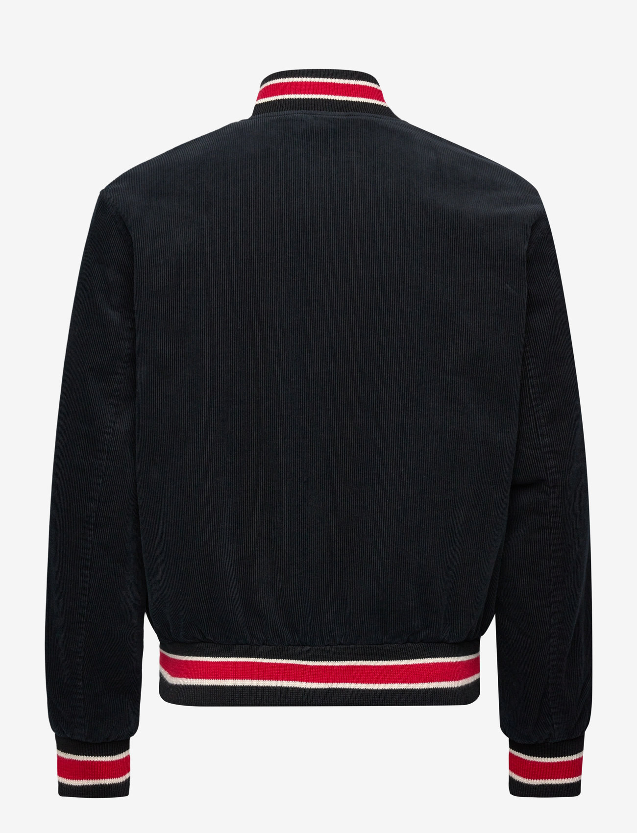 GANT - CORD VARSITY JACKET - varsity jackets - black - 1
