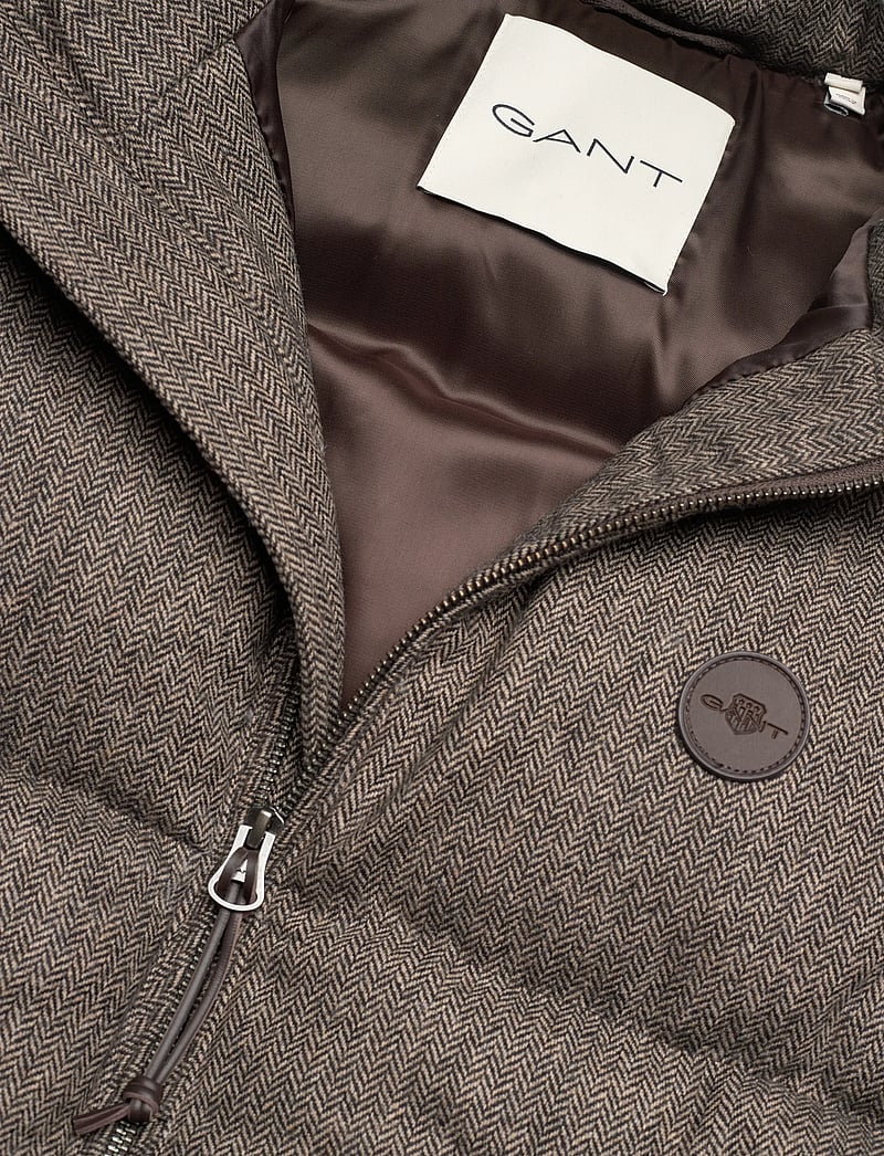 GANT - WOOL PADDED VEST - westen - warm khaki - 2