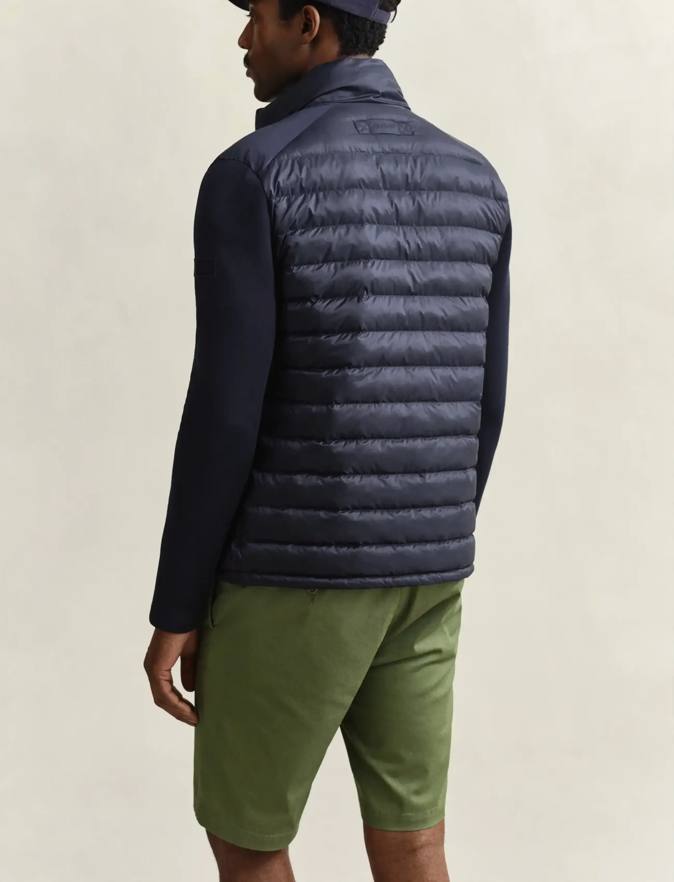 Gant - HYBRID JACKET - striukės ir švarkeliai - evening blue - 2