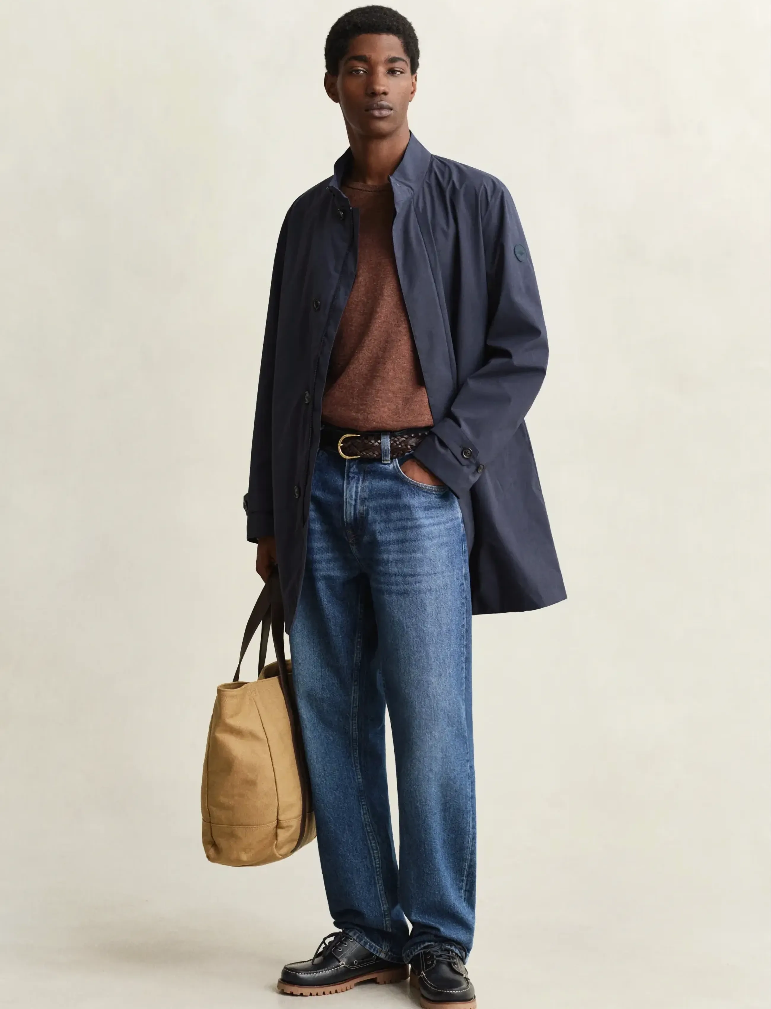Gant - LIGHTWEIGHT COMMUTER COAT - trenči - evening blue - 4