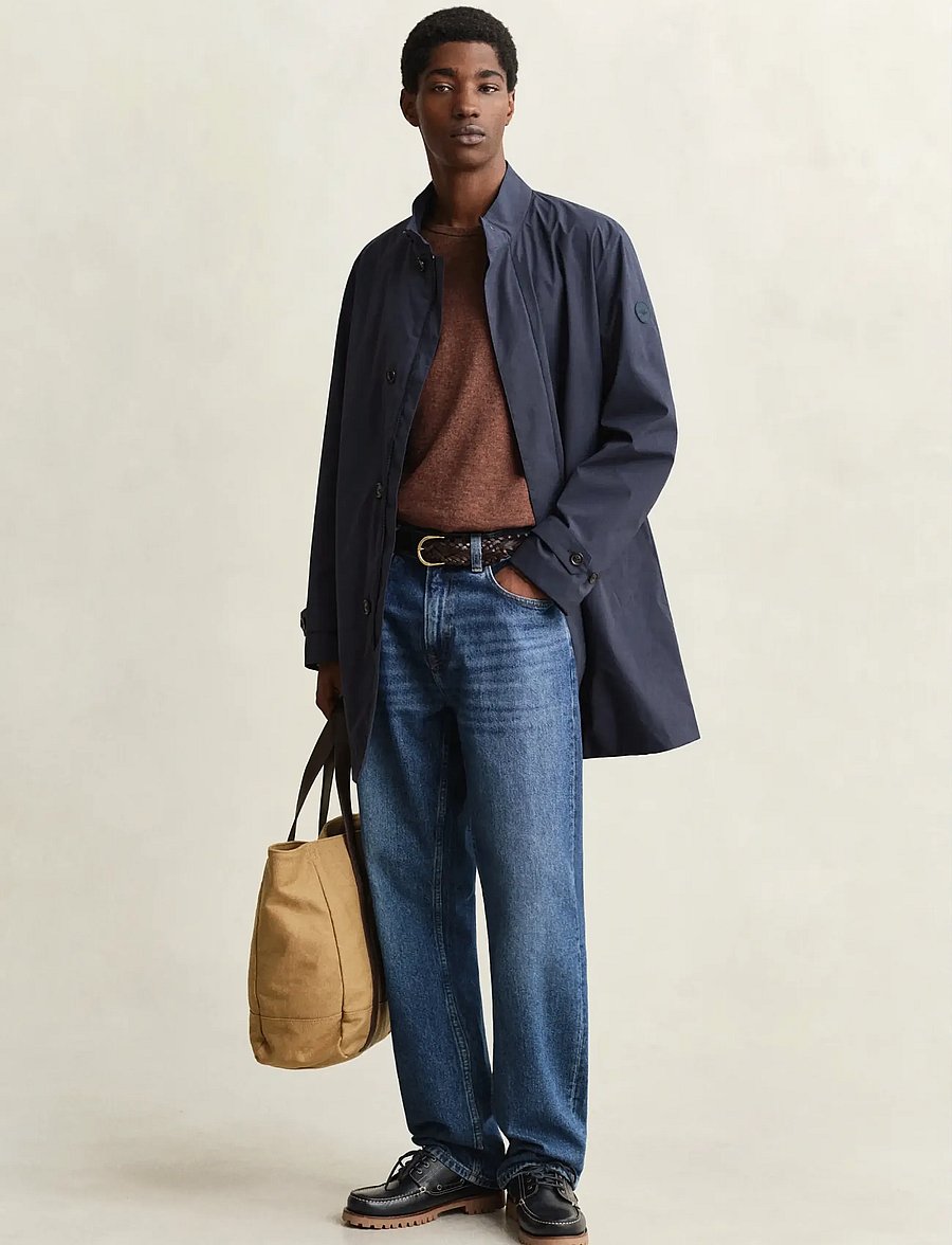 Gant - LIGHTWEIGHT COMMUTER COAT - trenči - evening blue - 4