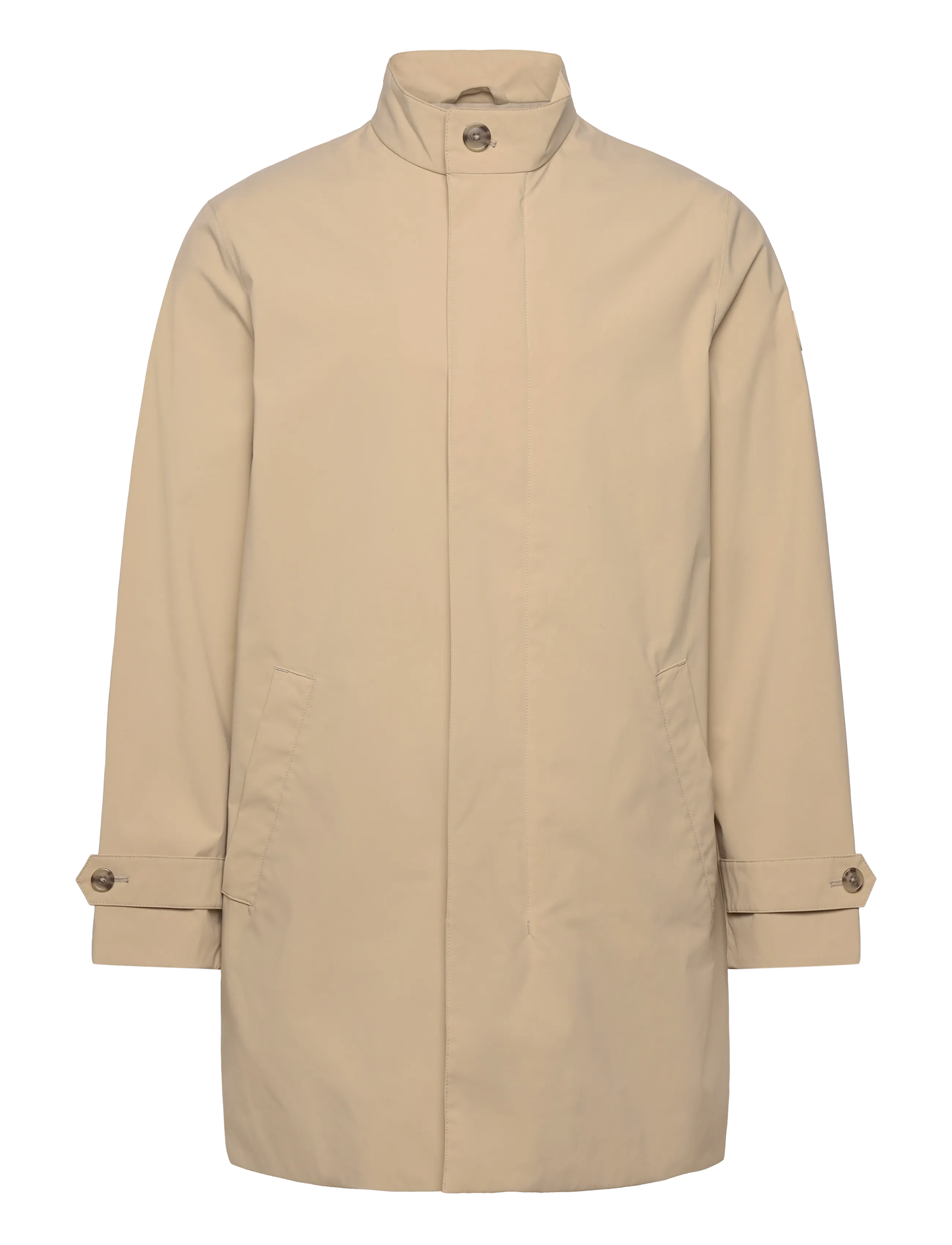 LIGHTWEIGHT COMMUTER COAT - OAT BEIGE