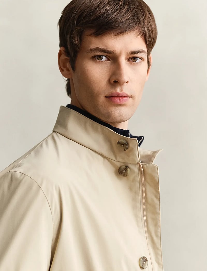 GANT - LIGHTWEIGHT COMMUTER COAT - trenchcoats - oat beige - 4