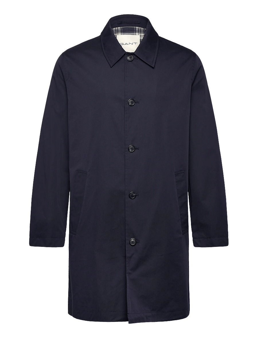 Gant - COTTON BLEND CAR COAT - Õhukesed mantlid - evening blue - 1