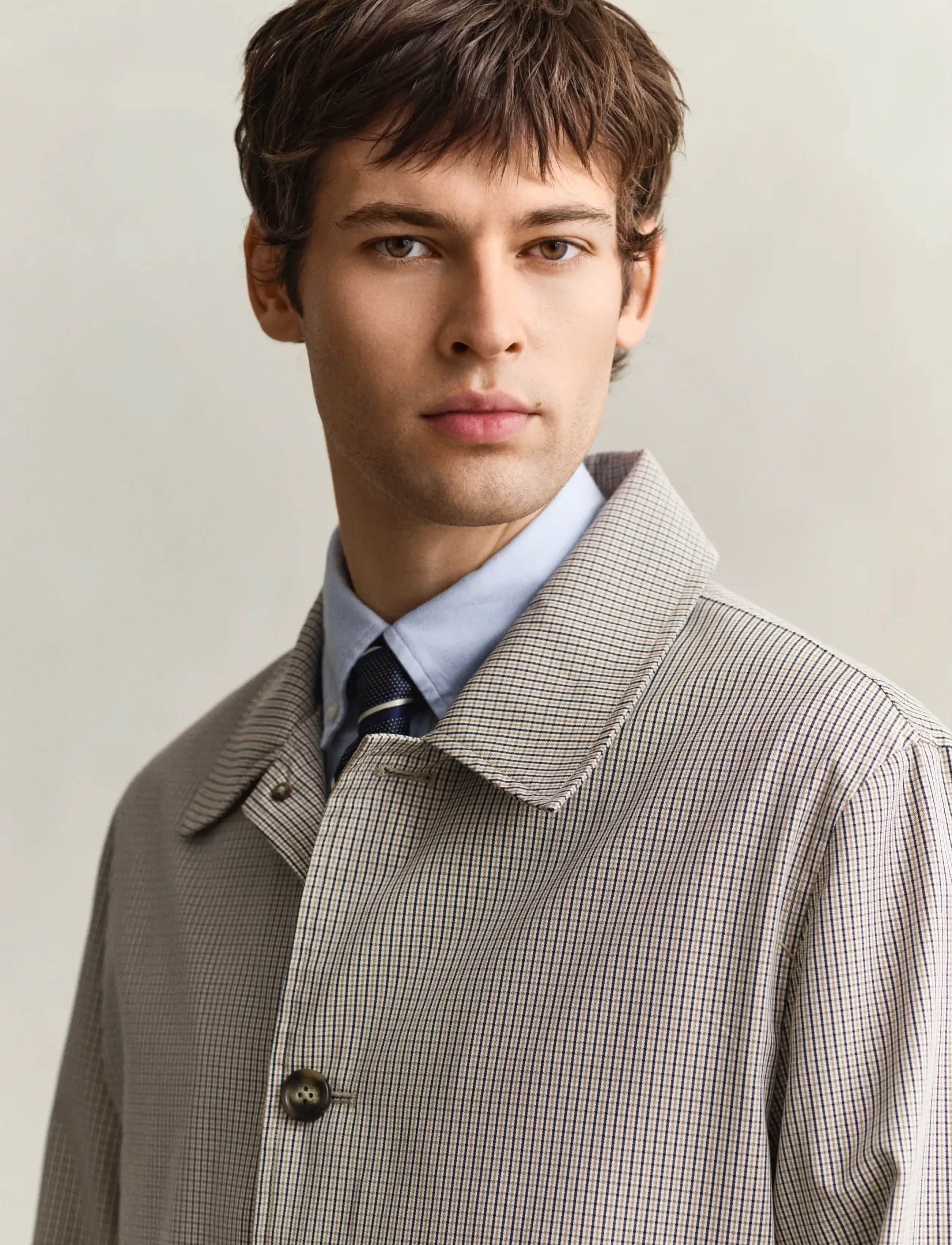 Gant - COTTON BLEND CAR COAT - manteaux legères - oat beige - 4