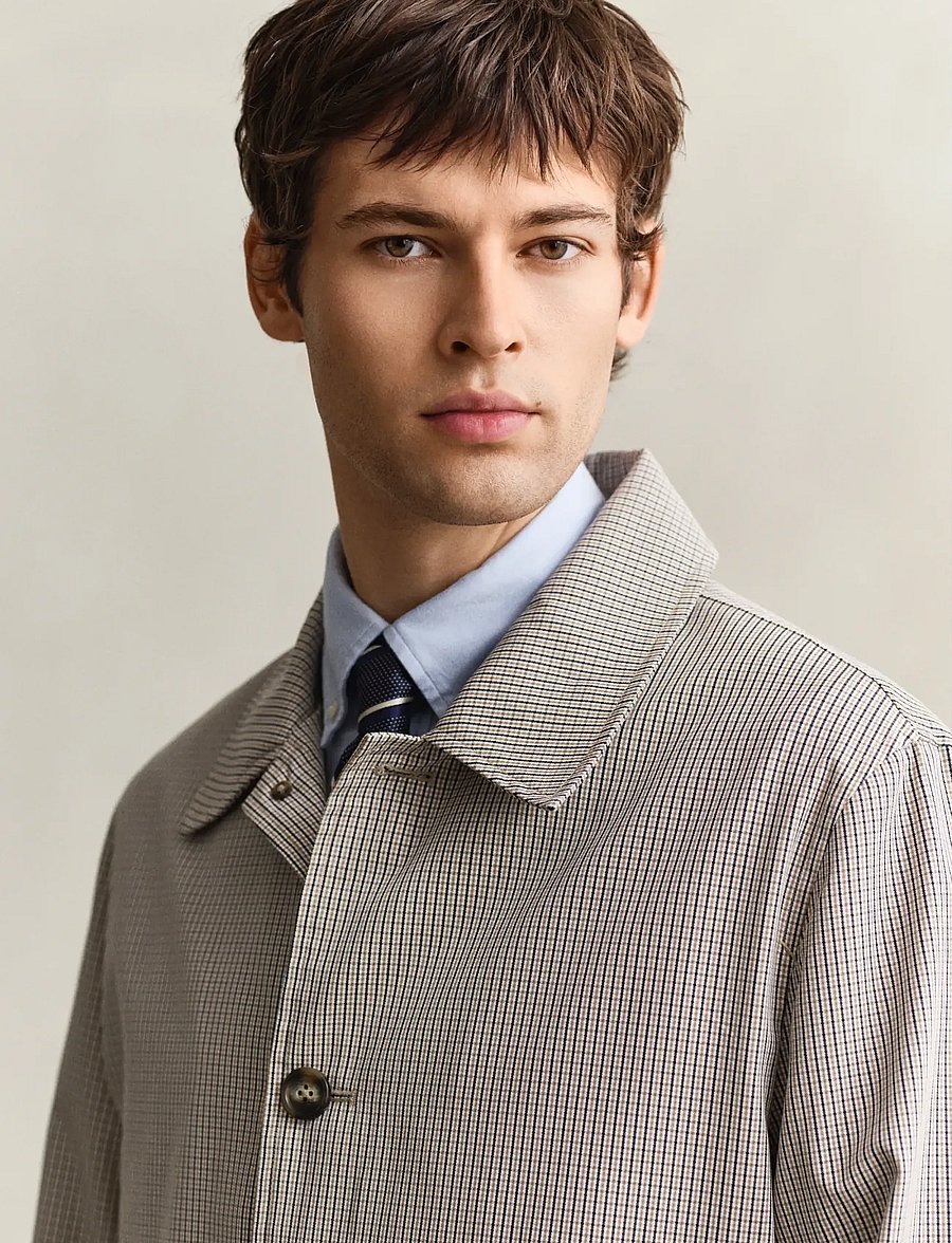 Gant - COTTON BLEND CAR COAT - manteaux legères - oat beige - 4