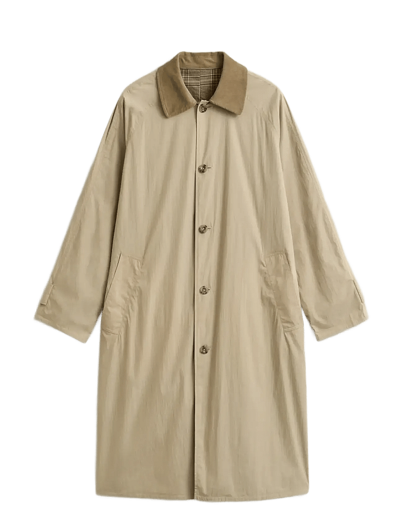GANT - REVERSIBLE LIGHTWEIGHT COAT - lette frakker - oat beige - 1