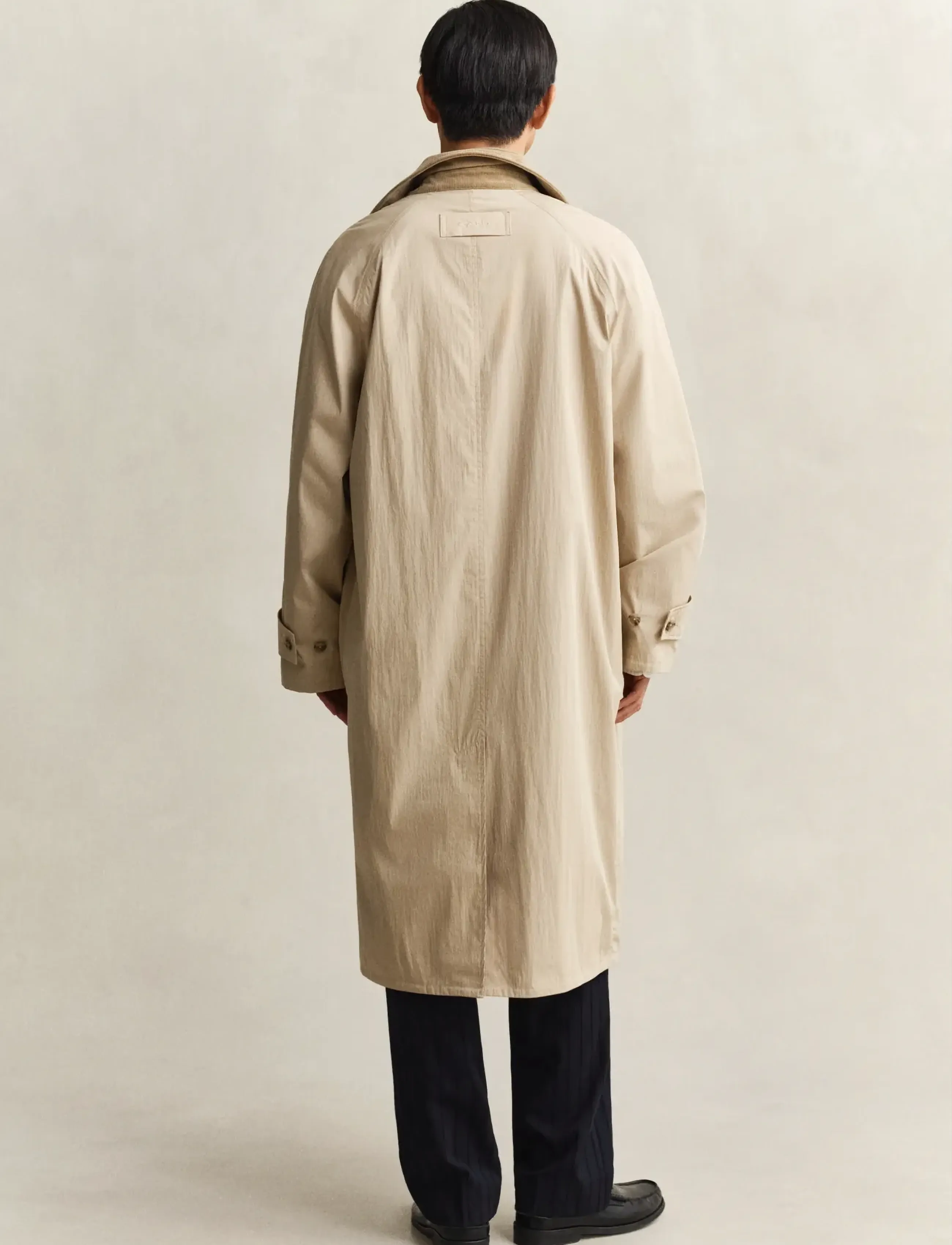 Gant - REVERSIBLE LIGHTWEIGHT COAT - cienkie płaszcze - oat beige - 2
