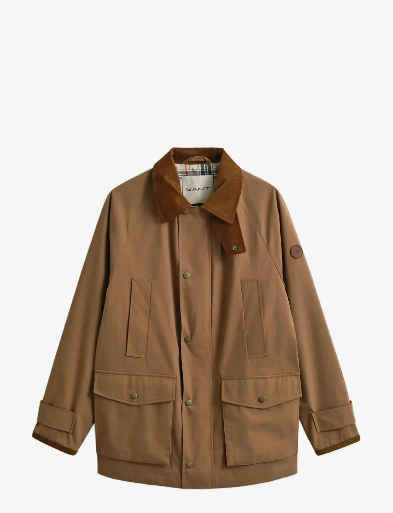 GANT - FIELD DECKER JACKET - leichte jacken - warm khaki - 1