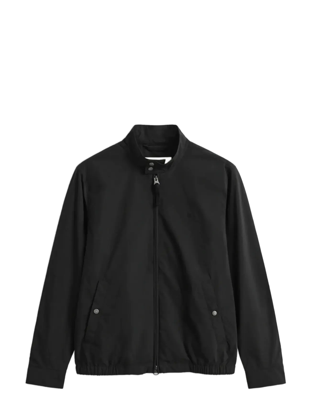 LIGHTWEIGHT HARRINGTON JACKET - BLACK