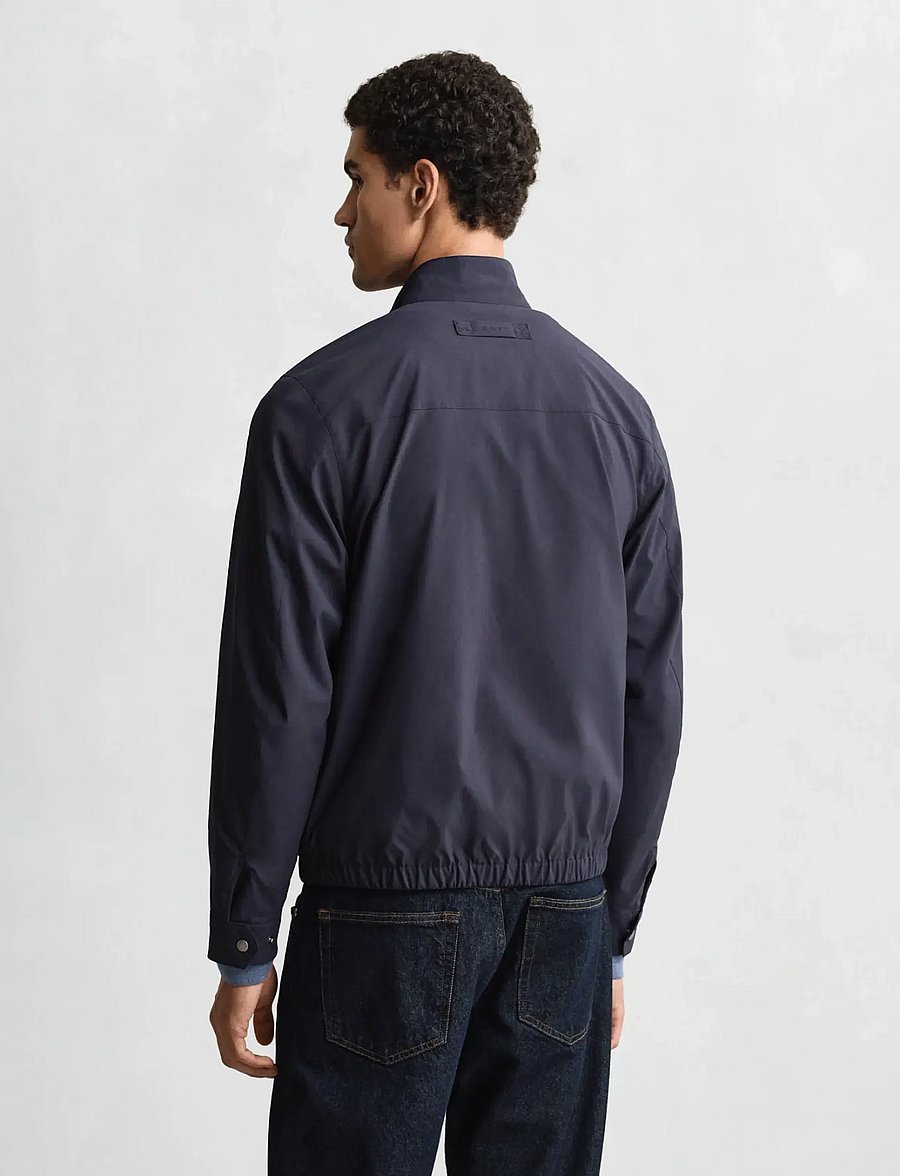 Gant - LIGHTWEIGHT HARRINGTON JACKET - lentejassen - evening blue - 3