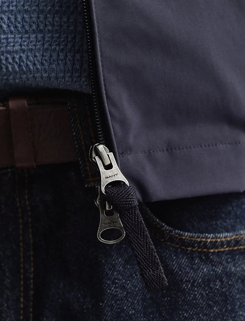 Gant - LIGHTWEIGHT HARRINGTON JACKET - frühlingsjacken - evening blue - 4