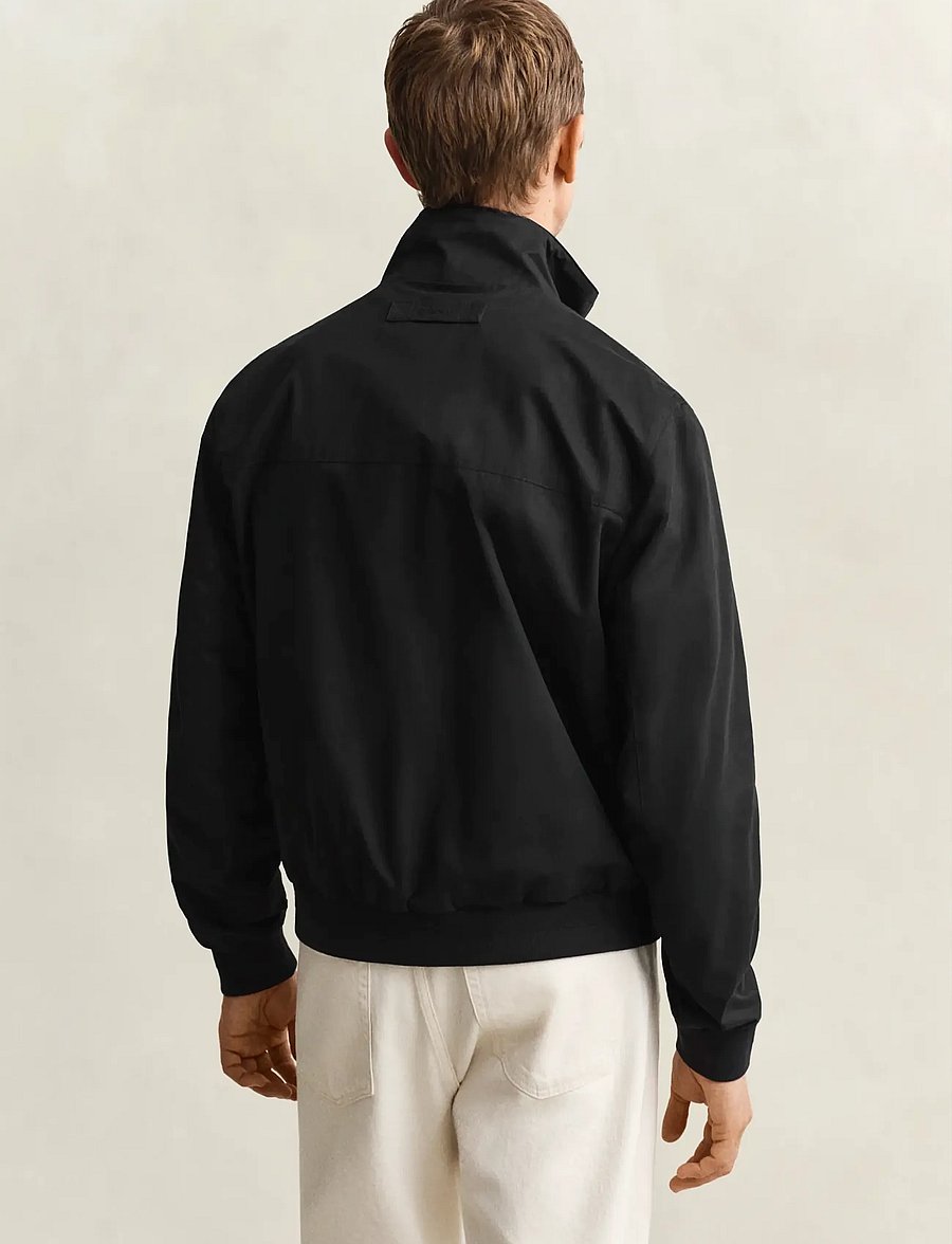 Gant - LIGHTWEIGHT HAMPSHIRE JACKET - leichte jacken - black - 2