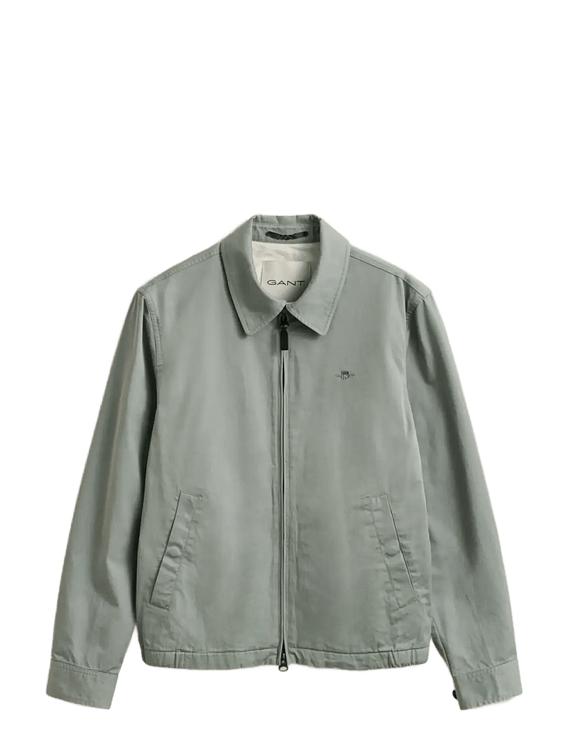 GANT - COTTON WINDCHEATER JACKET - plonos striukės - ceramic grey - 1