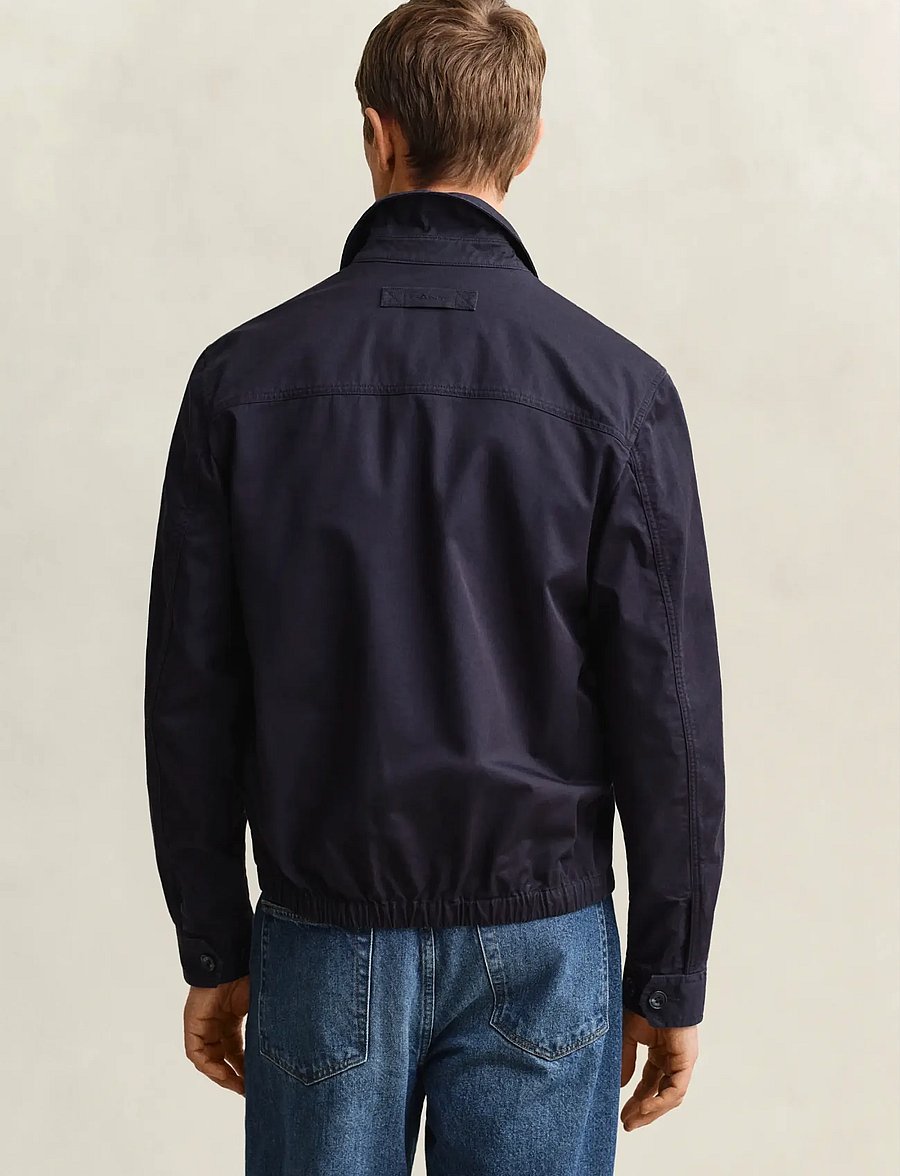 Gant - COTTON WINDCHEATER JACKET - pavasara jakas - evening blue - 2