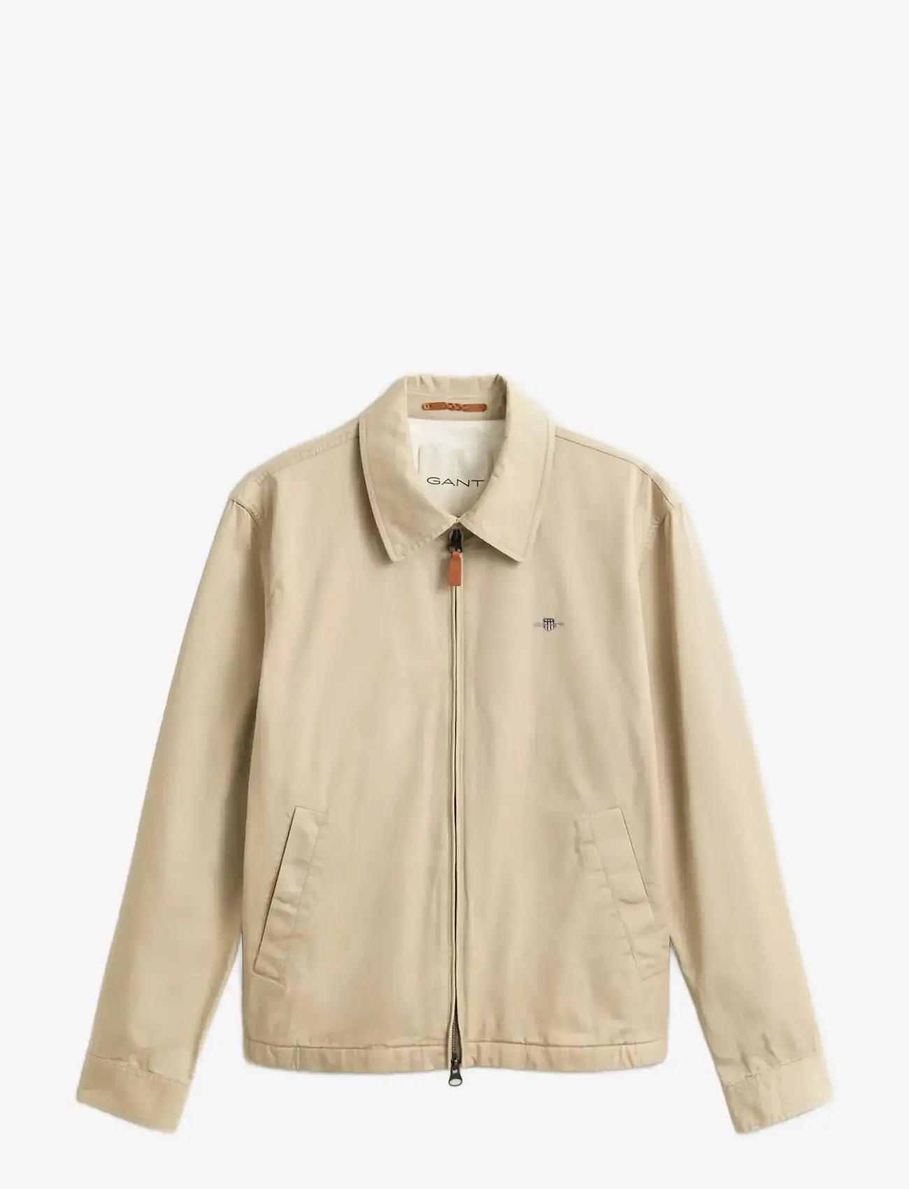 GANT - COTTON WINDCHEATER JACKET - kevadjoped - oat beige - 1