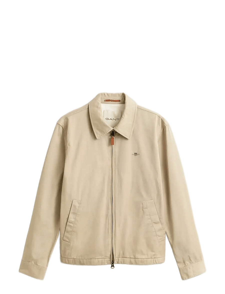 Gant - COTTON WINDCHEATER JACKET - herbstjacken - oat beige - 1