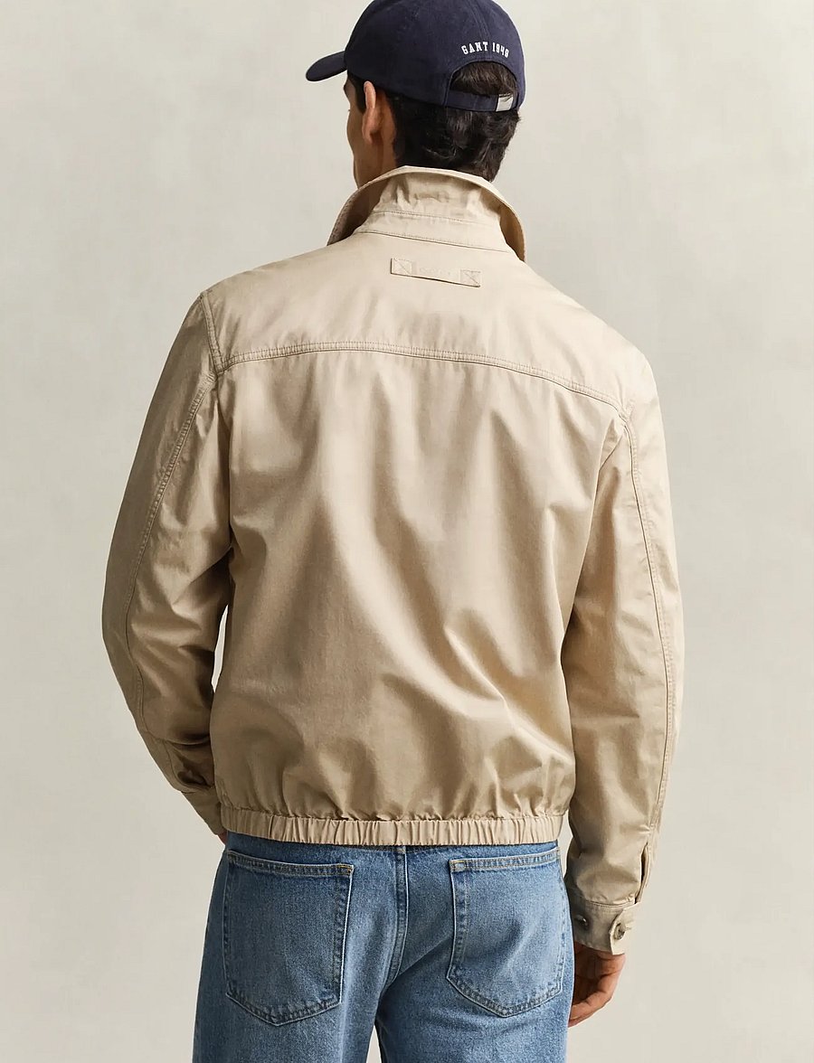 Gant - COTTON WINDCHEATER JACKET - herbstjacken - oat beige - 2