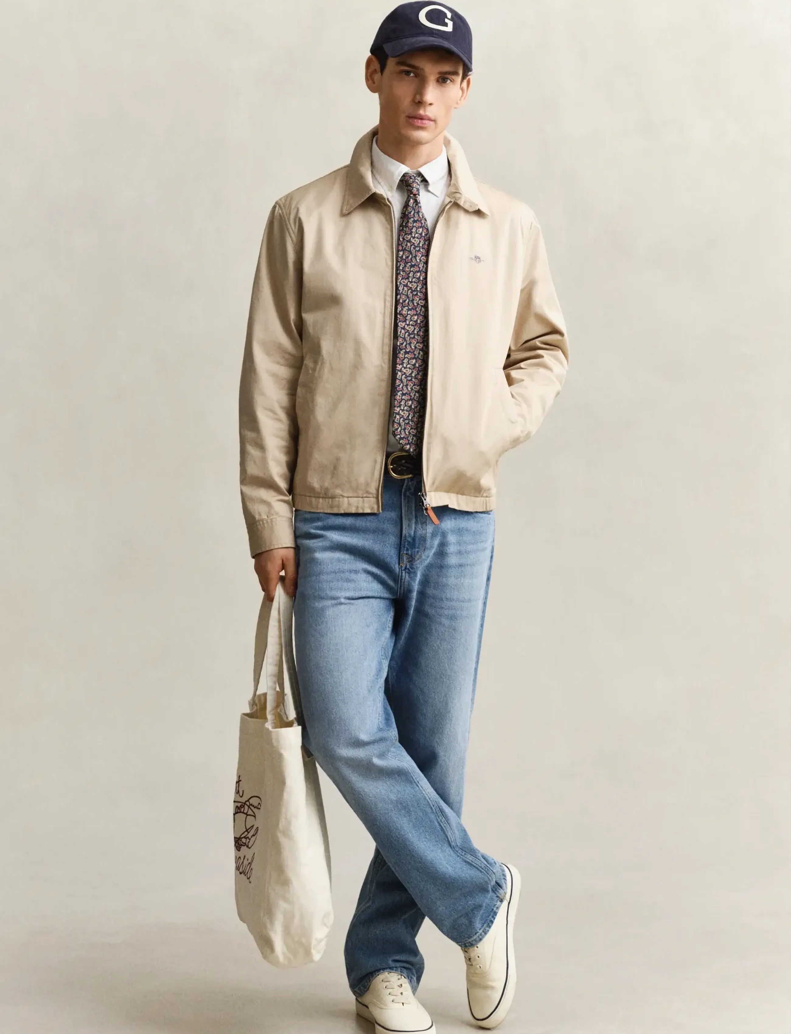 Gant - COTTON WINDCHEATER JACKET - kurtki wiosenne - oat beige - 4