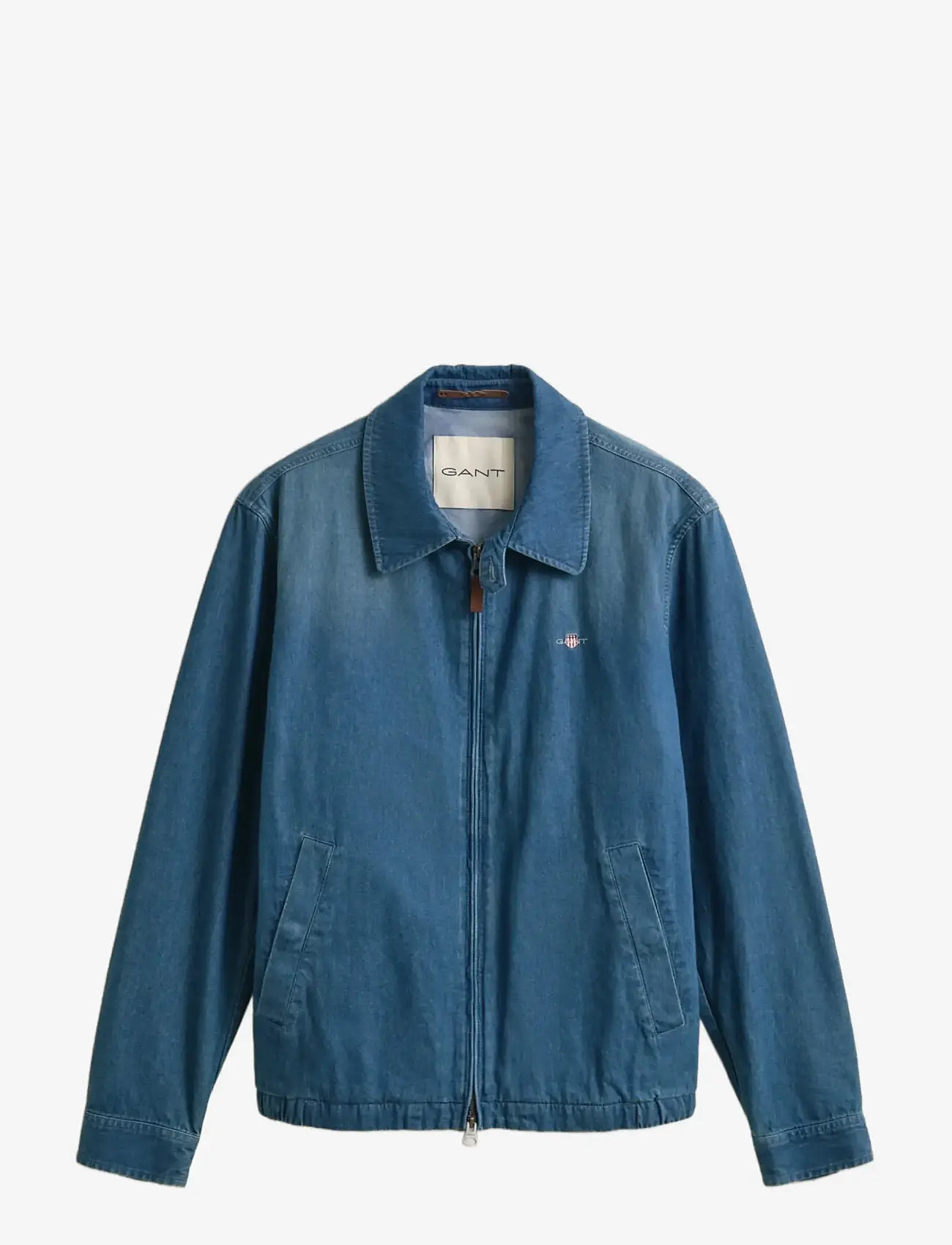 GANT - INDIGO WINDCHEATER JACKET - voodrita teksajakid - semi light blue - 1