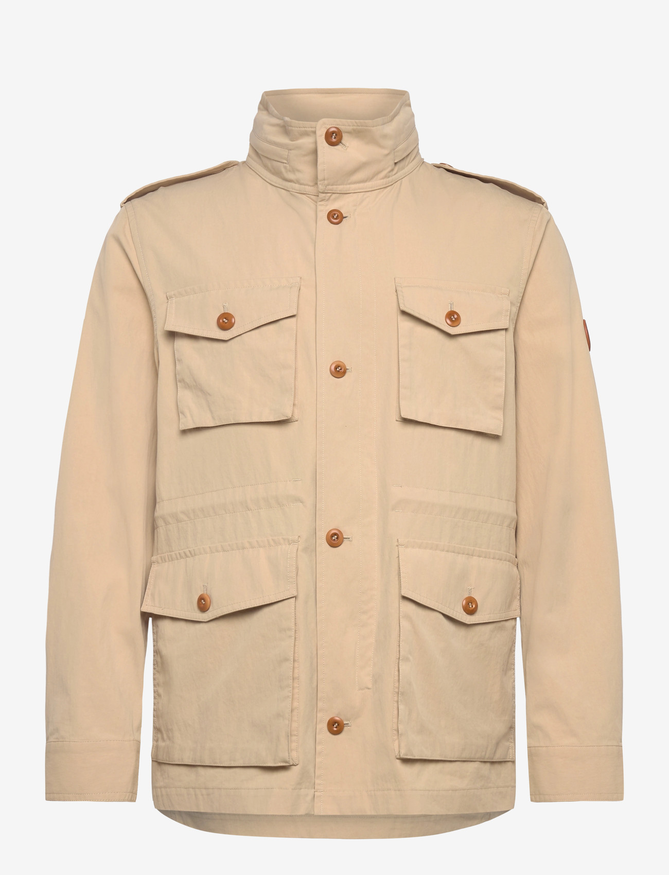 GANT - COTTON 4 POCKET JACKET - vindjakker - oat beige - 0