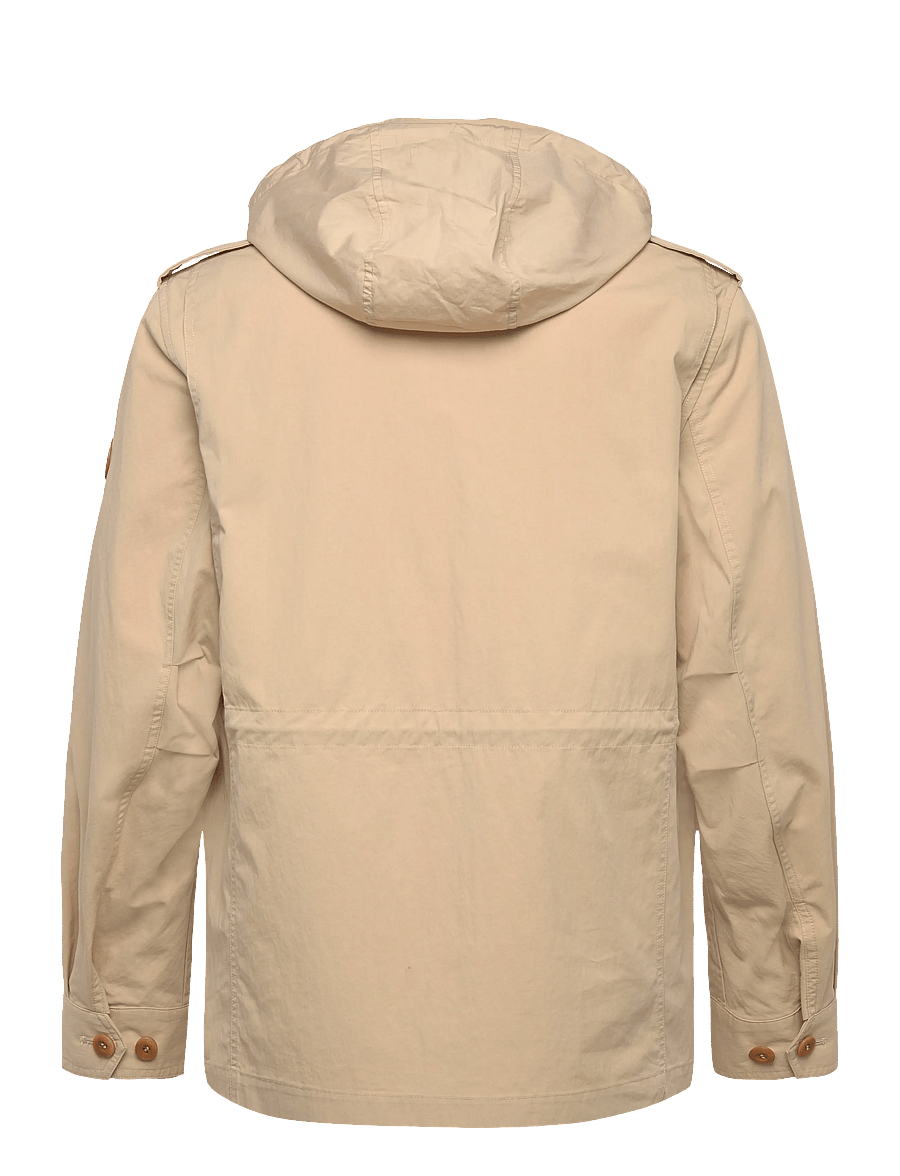 Gant - COTTON 4 POCKET JACKET - léttir jakkar - oat beige - 3