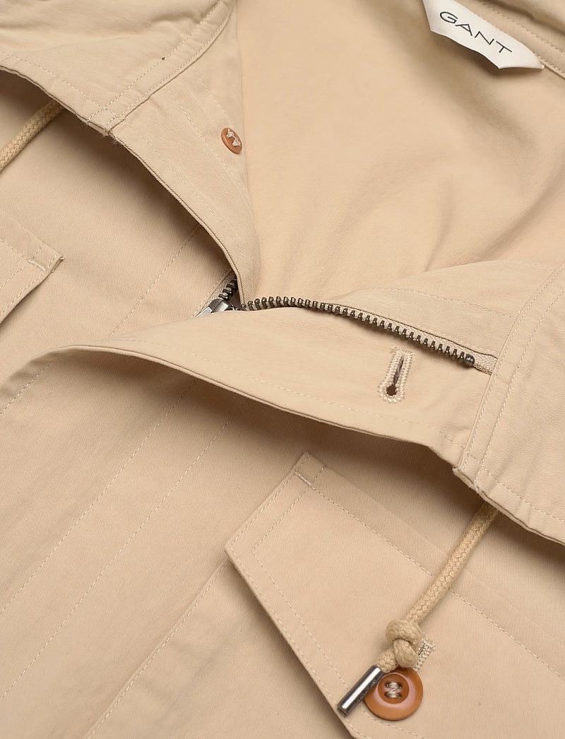 GANT - COTTON 4 POCKET JACKET - vindjakker - oat beige - 3