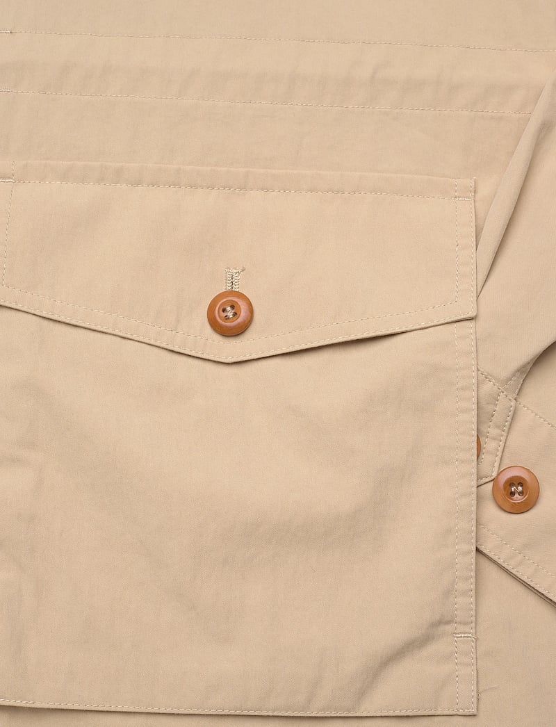 GANT - COTTON 4 POCKET JACKET - vindjakker - oat beige - 4