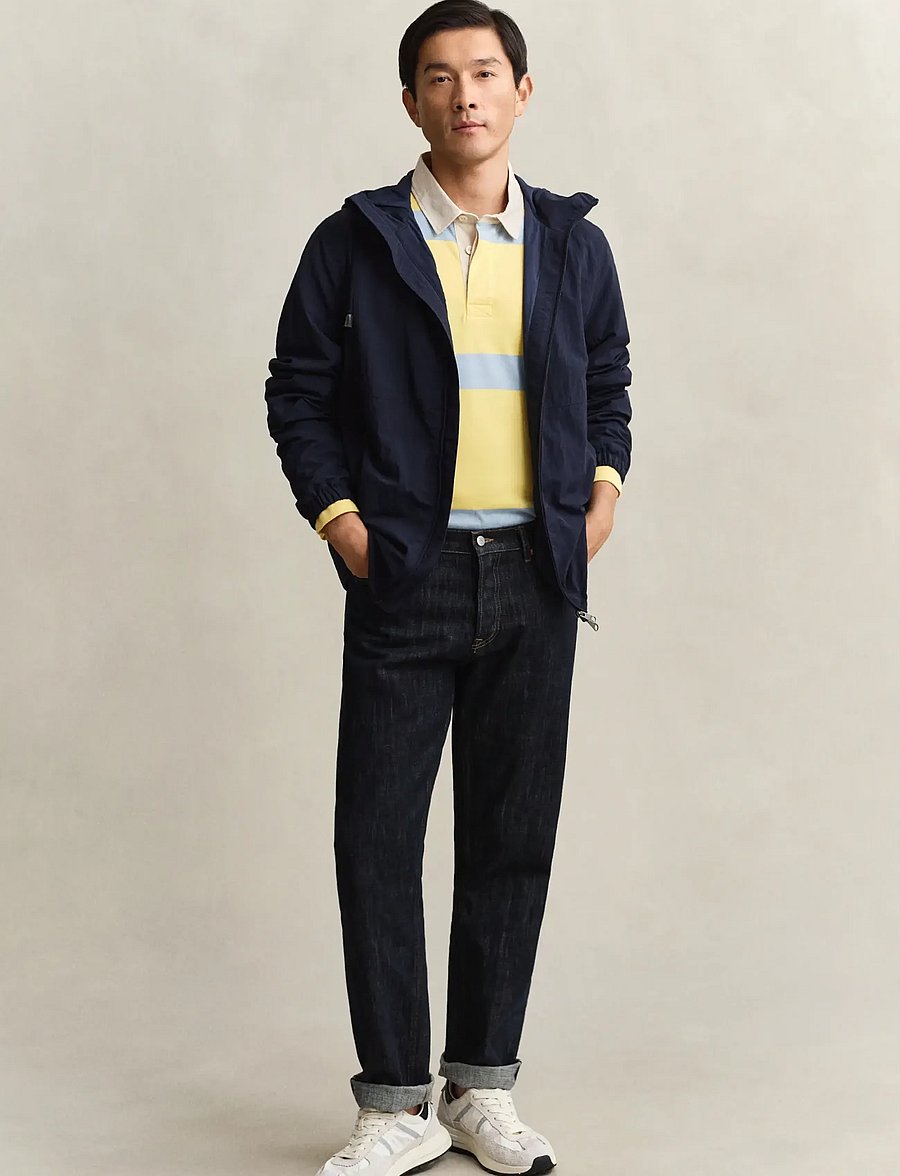 Gant - WINDBREAKER JACKET - vestes de printemps - evening blue - 4