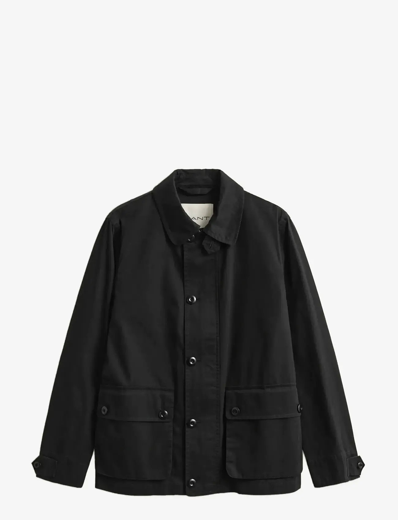 GANT - COTTON DECKER JACKET - Õhukesed jakid - black - 1
