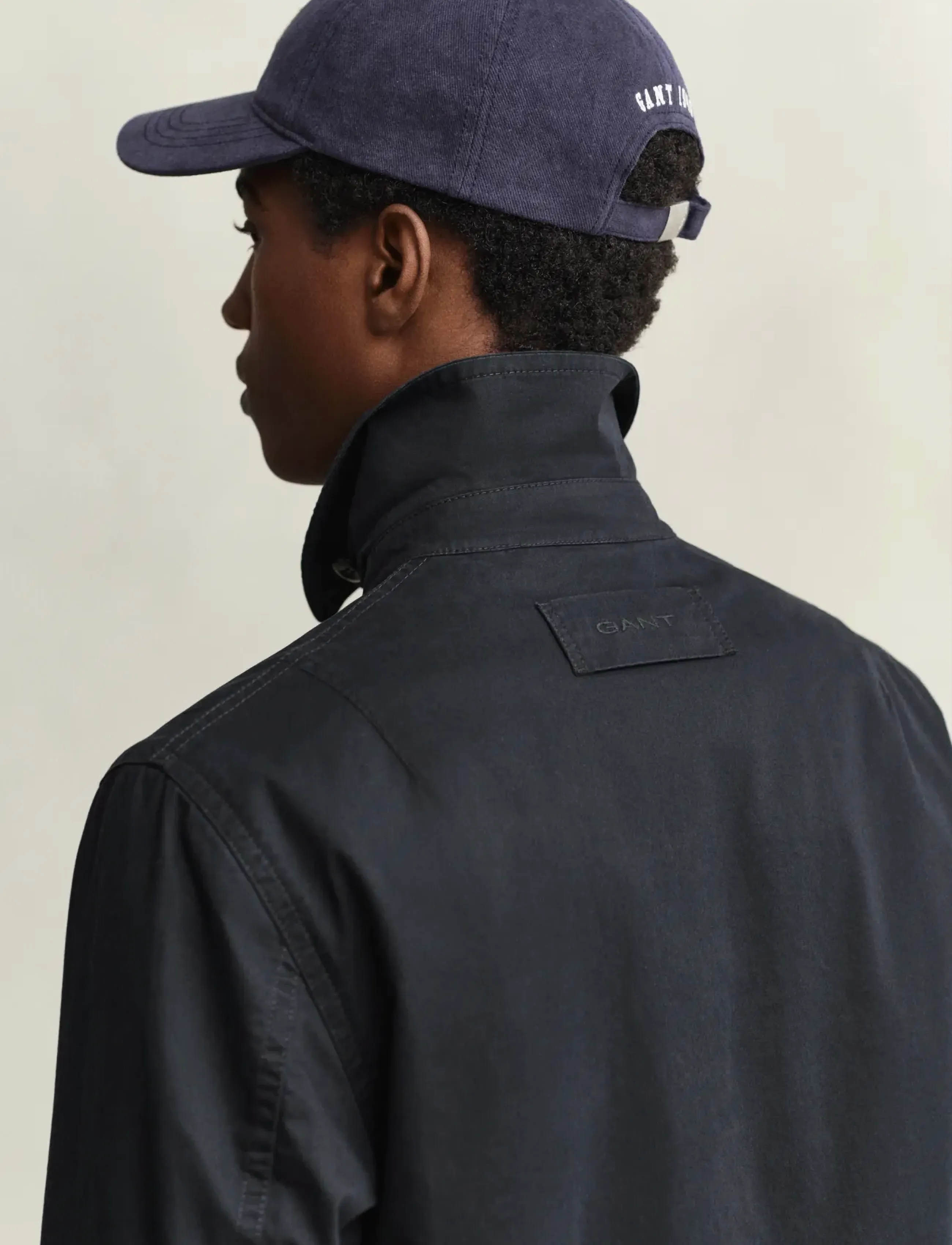 Gant - COTTON DECKER JACKET - frühlingsjacken - black - 3