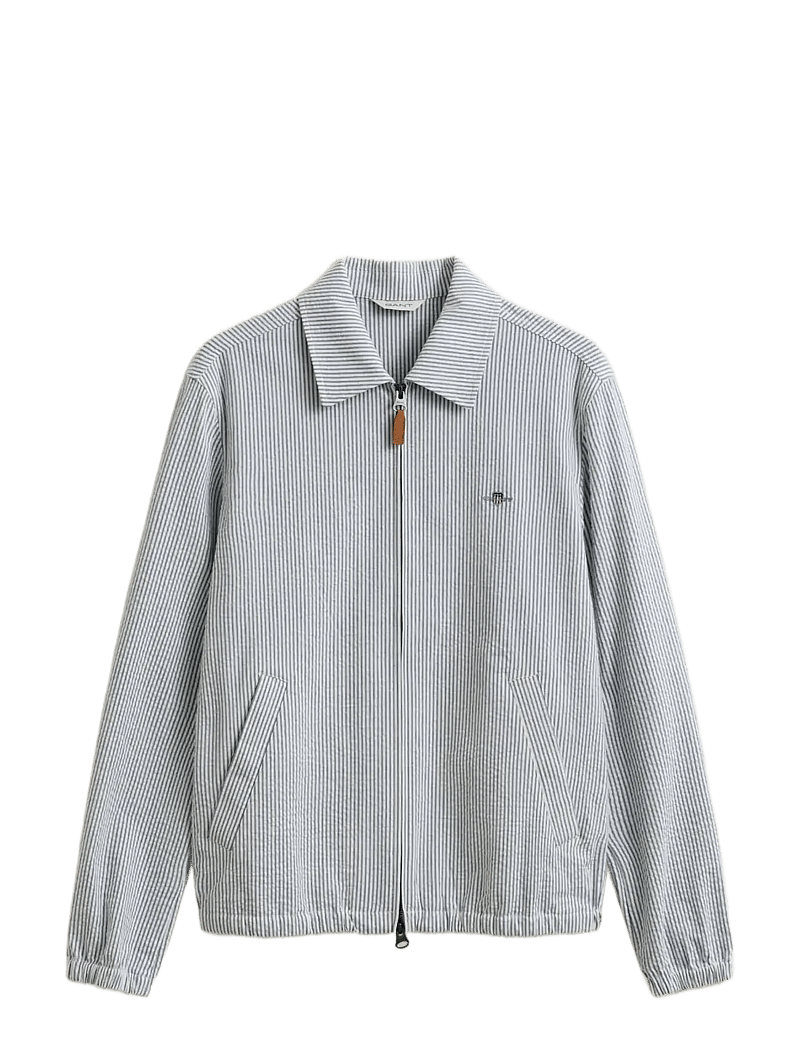 GANT - SEERSUCKER WINDCHEATER JACKET - leichte jacken - vintage blue - 1