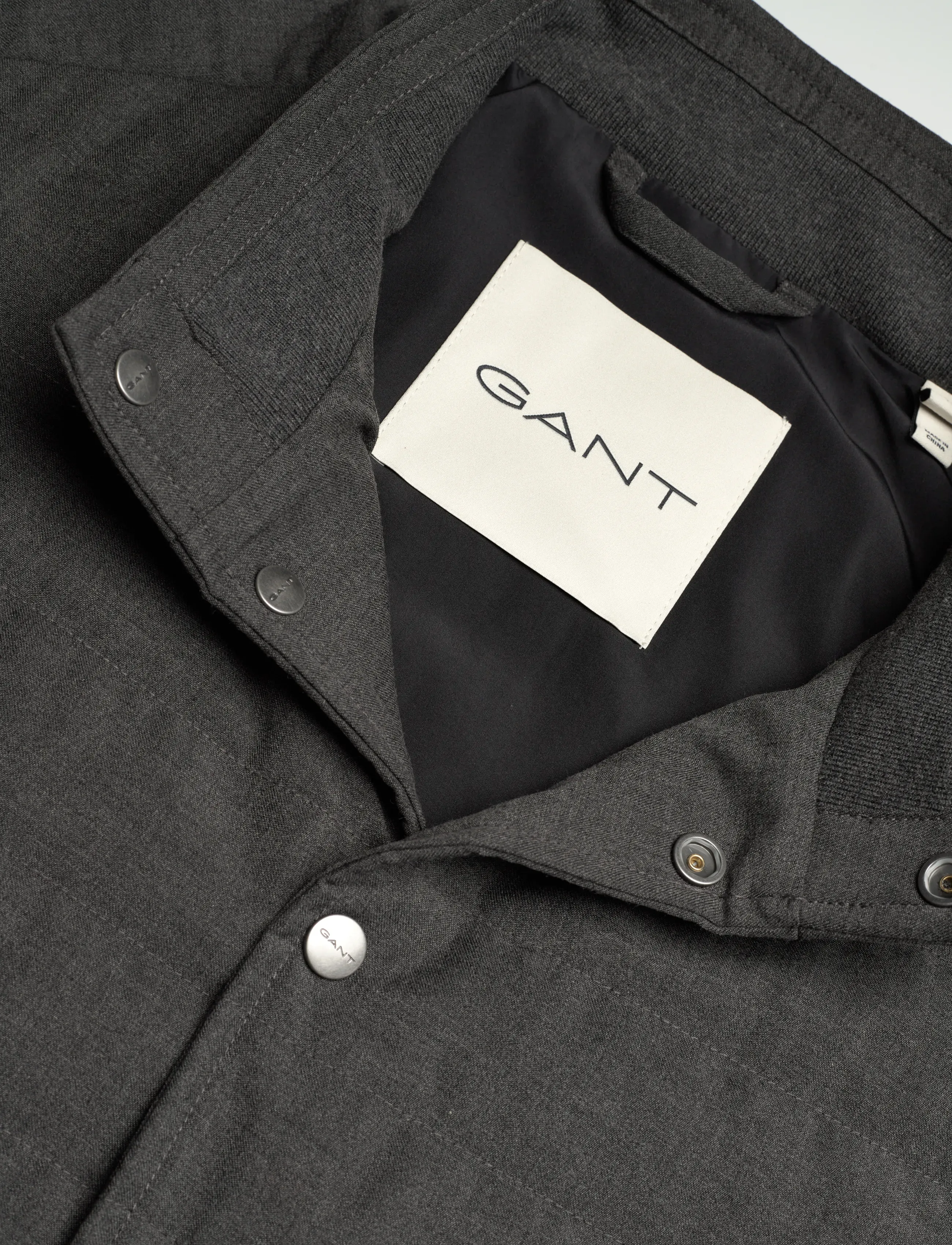 Gant - LIGHT INSULATED COMMUTER VEST - veste - antracit melange - 5