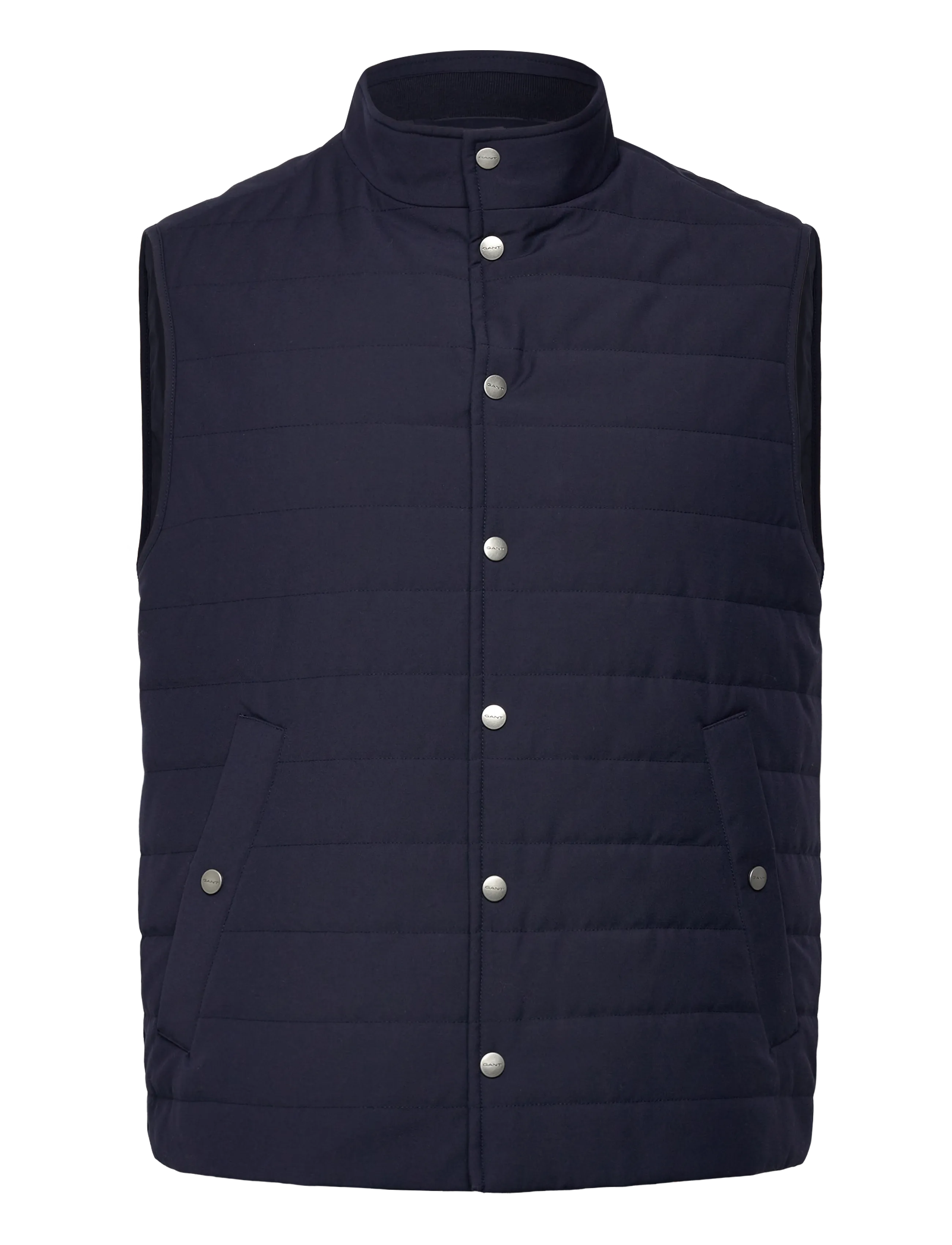 Gant LIGHT INSULATED COMMUTER VEST - Overtøj - EVENING BLUE / navy