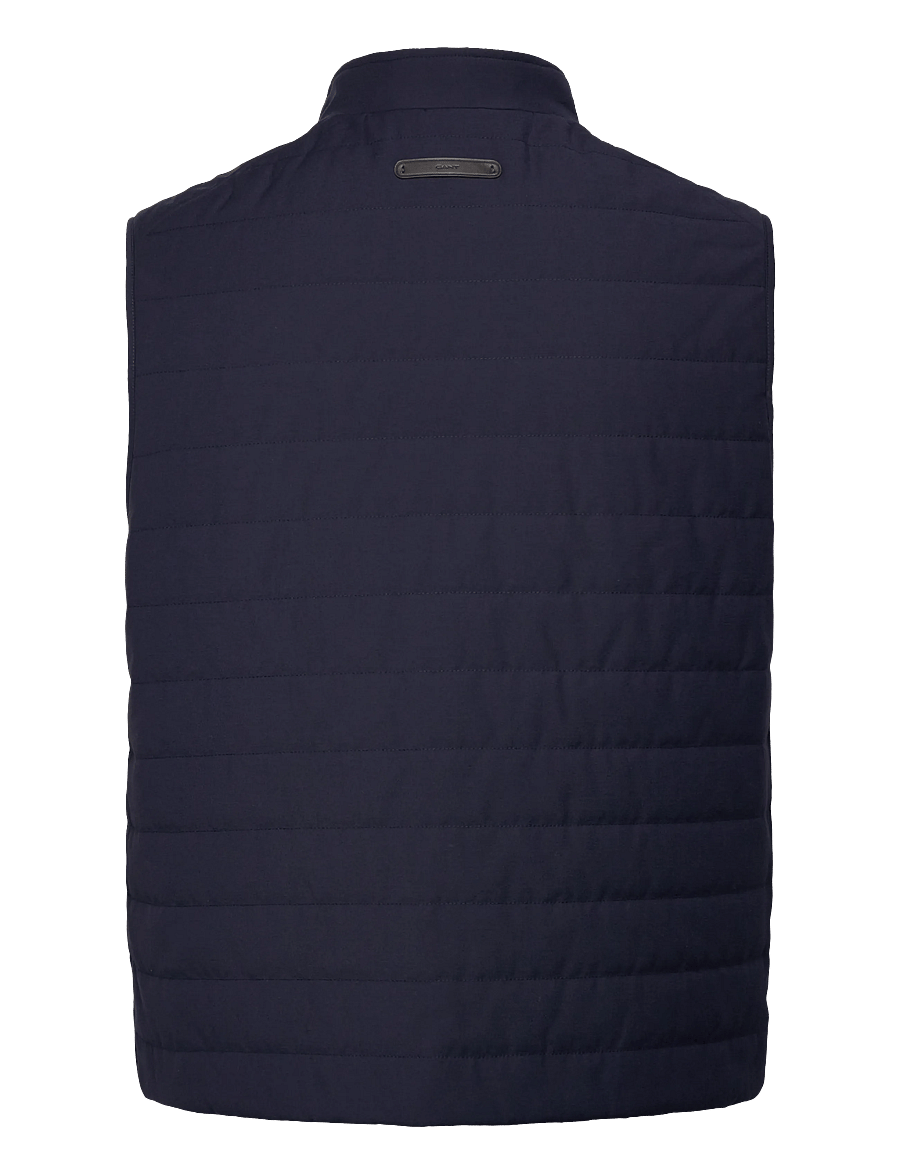 Gant - LIGHT INSULATED COMMUTER VEST - vests - evening blue - 2