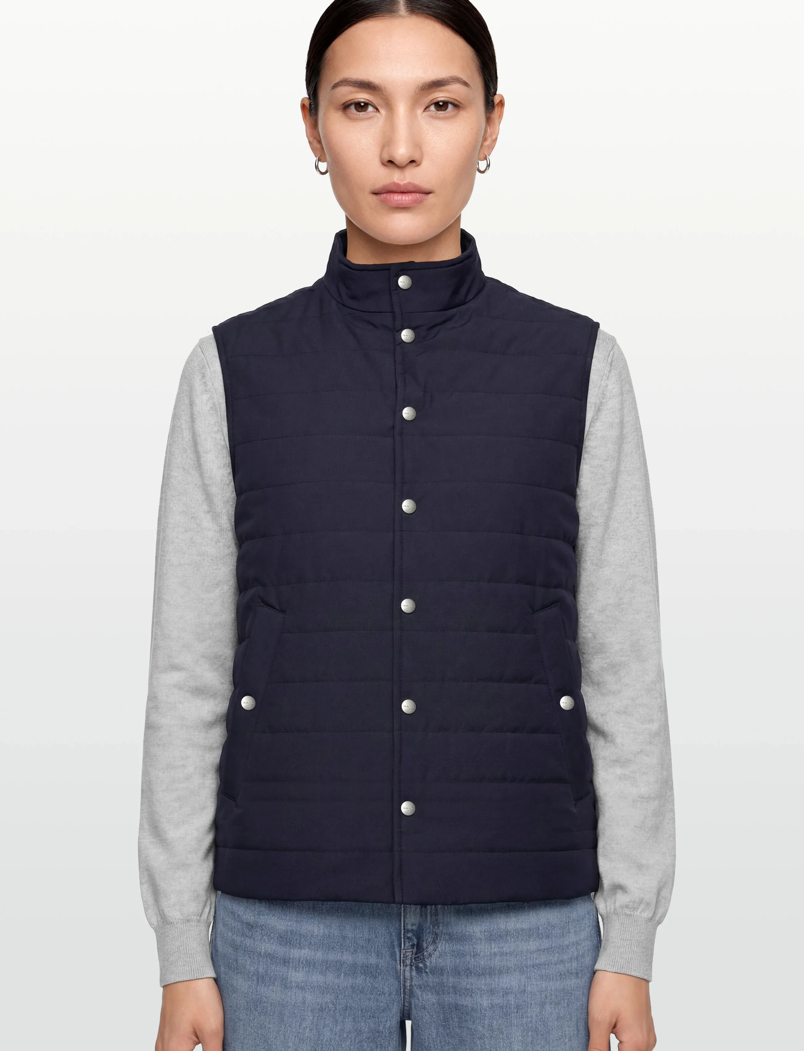 Gant - LIGHT INSULATED COMMUTER VEST - veste - evening blue - 3