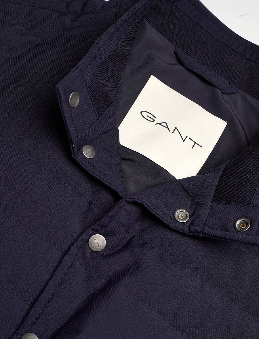 Gant - LIGHT INSULATED COMMUTER VEST - vests - evening blue - 5