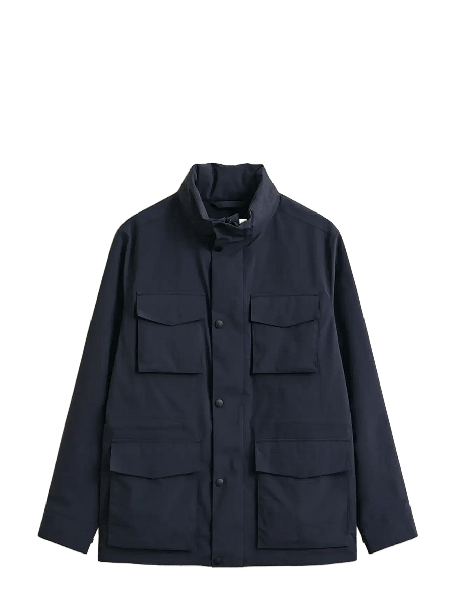 Gant - LIGHTWEIGHT 4-POCKET JACKET - evening blue - 0