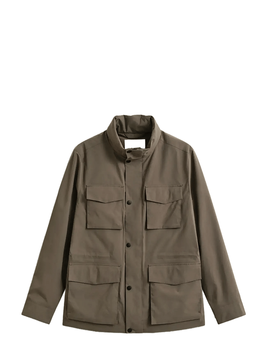 Gant - LIGHTWEIGHT 4-POCKET JACKET - faded taupe - 0