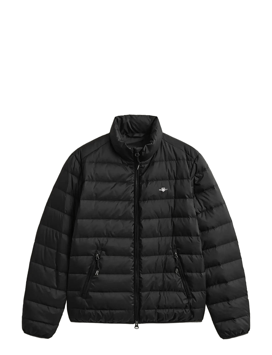 Gant - Light Down Jacket - daunenjacken - black - 1