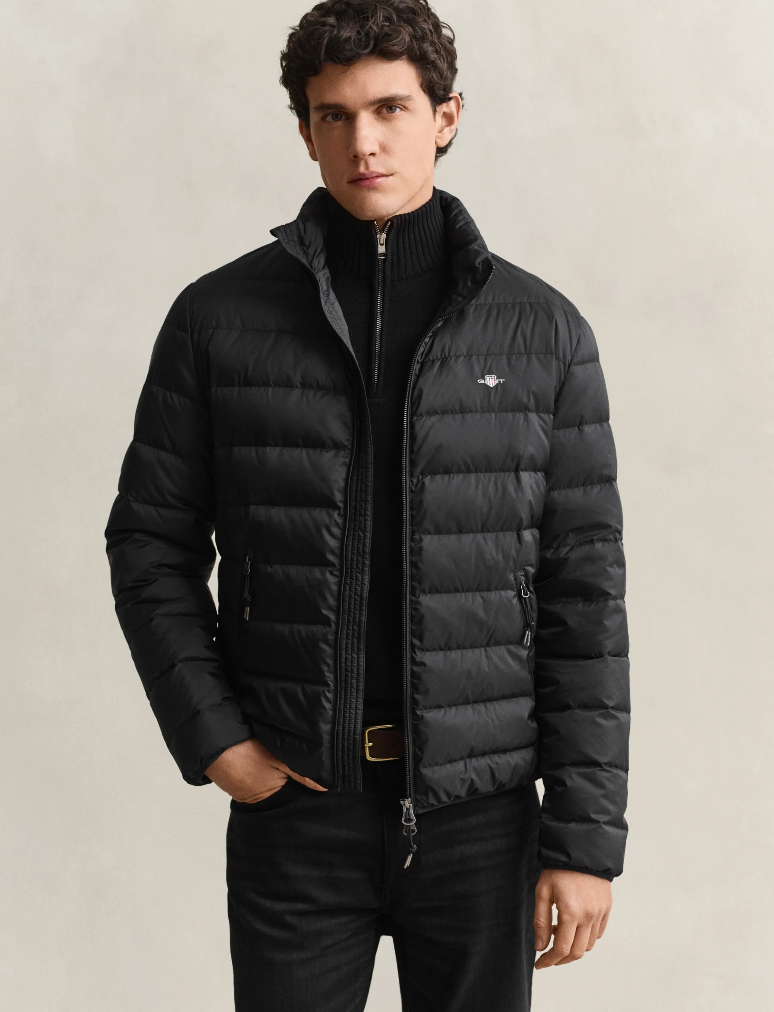 Gant Light Down Jacket - Inspiration - BLACK / black