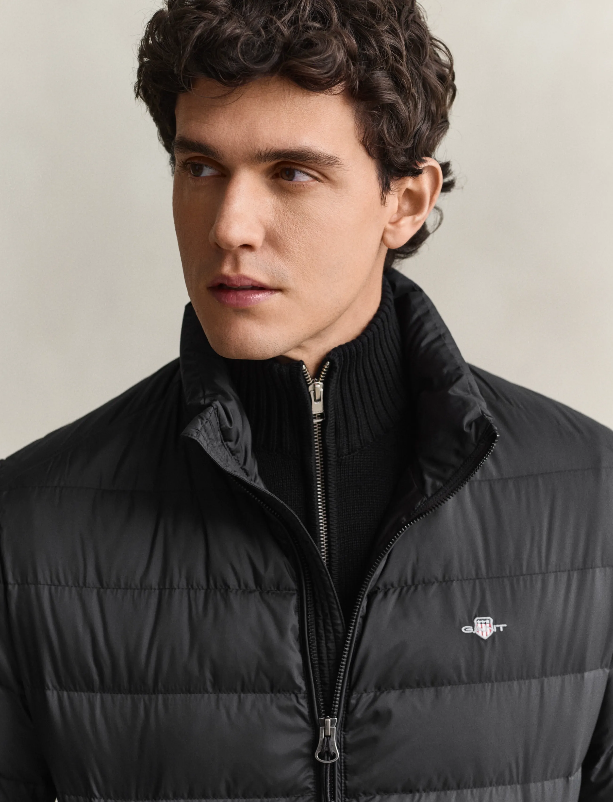 Gant - Light Down Jacket - daunenjacken - black - 3