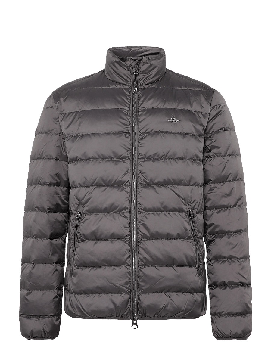 Gant - Light Down Jacket - sulejoped - dusky anthracite - 0