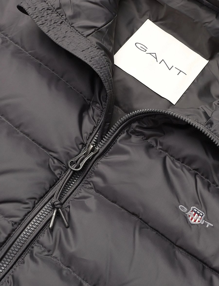 Gant - Light Down Jacket - sulejoped - dusky anthracite - 2