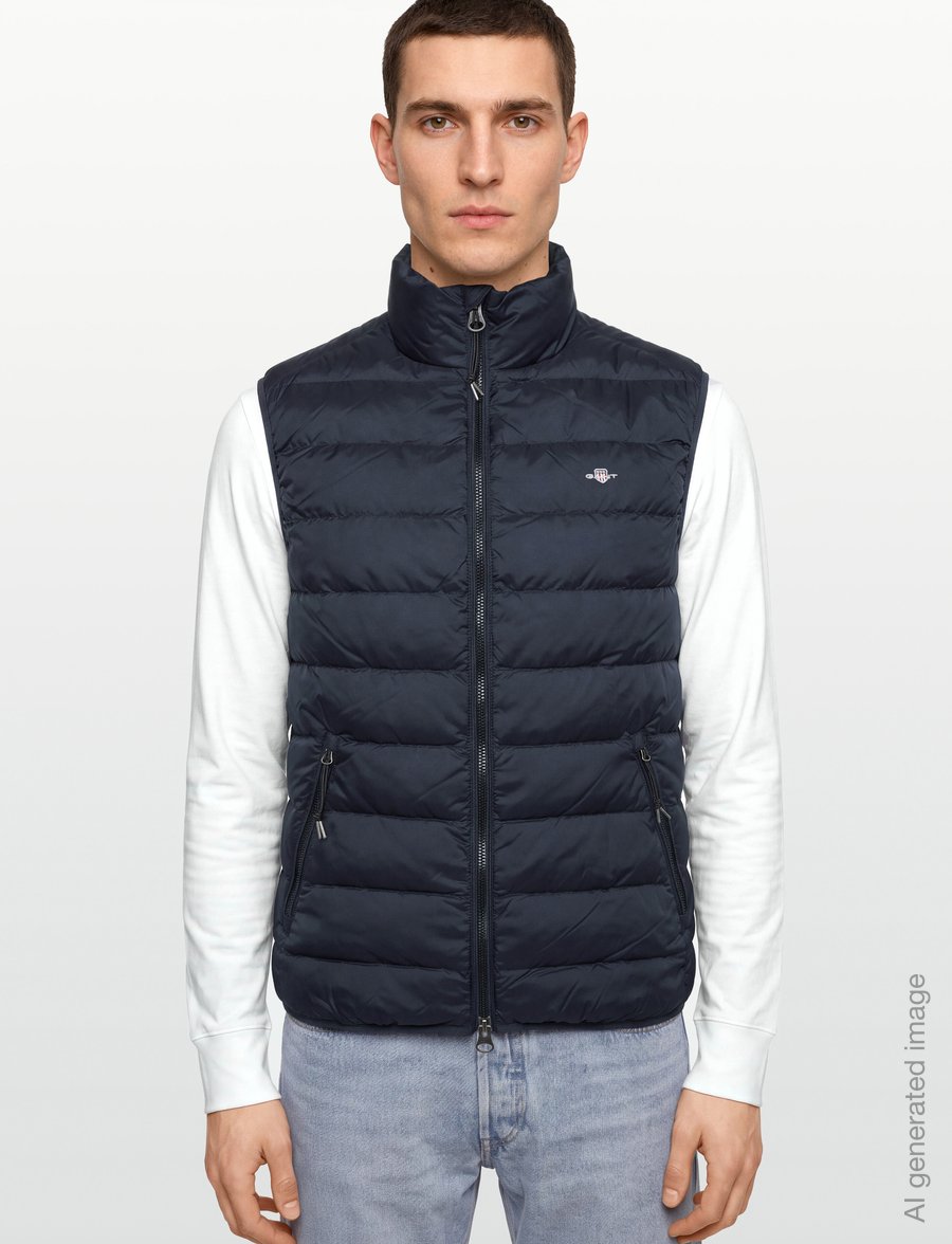 Gant - Light Down Vest - vestid - black - 3