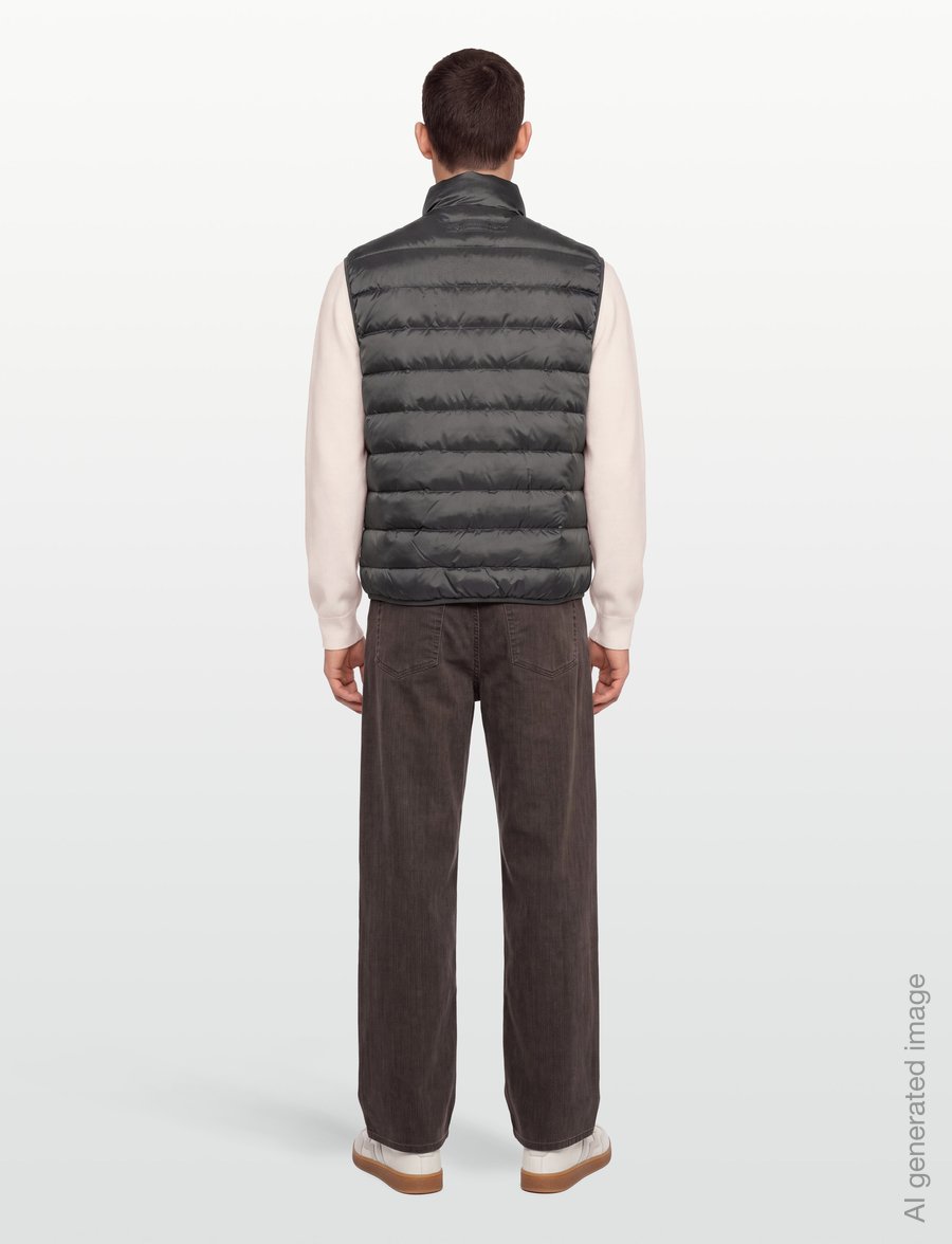 Gant - Light Down Vest - shop by occasion - dusky anthracite - 4